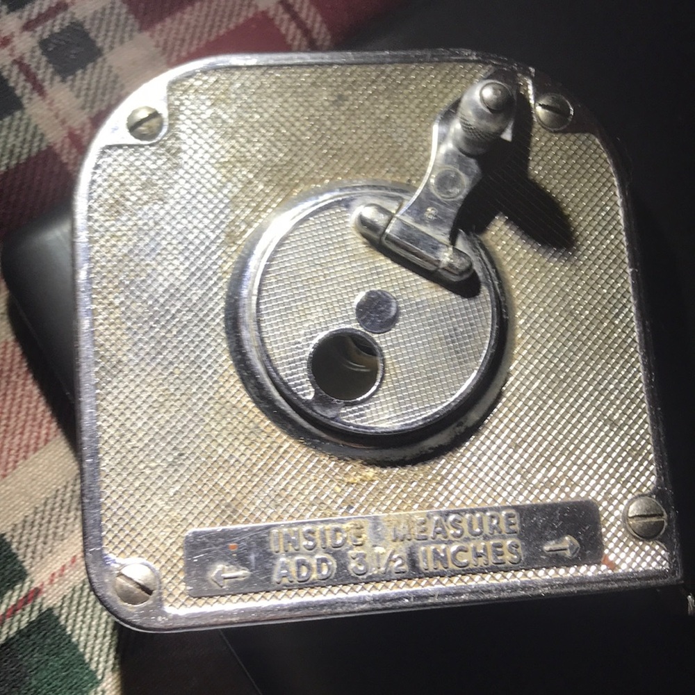 Old measuring tape